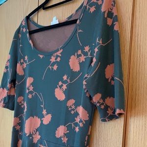 Lularoe Nicole pleated dress